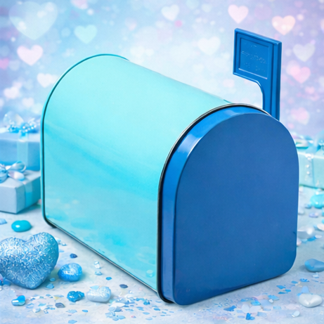 Valentine’s Day Personalized Mailbox