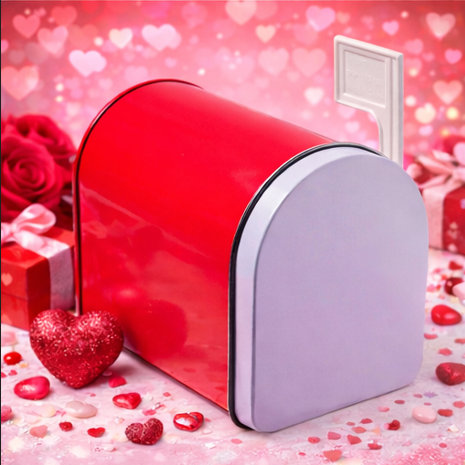Valentine’s Day Personalized Mailbox