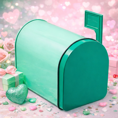 Valentine’s Day Personalized Mailbox