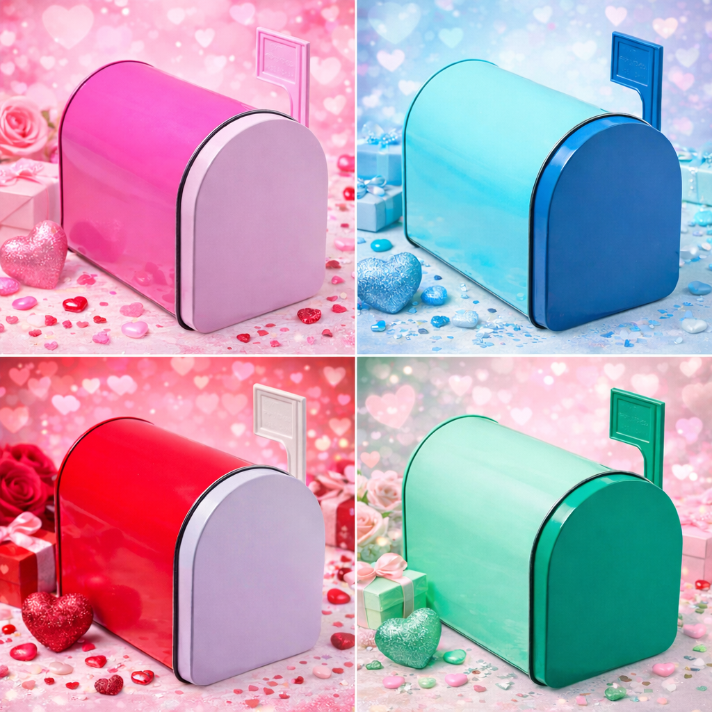 Valentine’s Day Personalized Mailbox